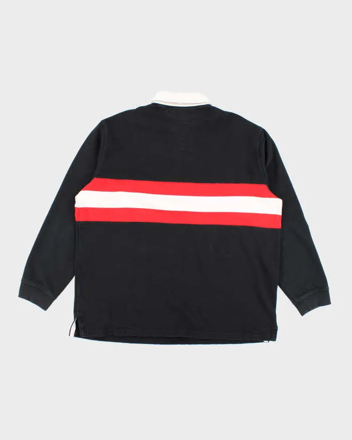 Vintage Y2K Ralph Lauren Quarter Button Sweatshirt - XL sold by Rokit product image thumbnail 2