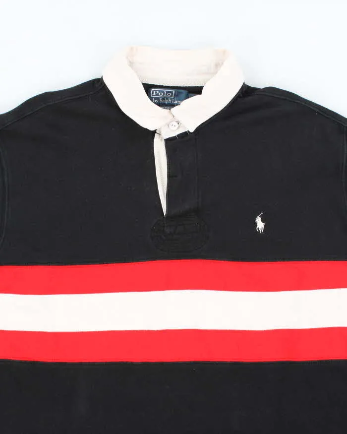 Vintage Y2K Ralph Lauren Quarter Button Sweatshirt - XL sold by Rokit product image thumbnail 3