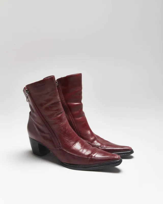 Vintage Harley Davidson Pointy Leather Boots - UK5.5 sold by Rokit