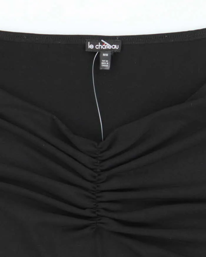 Vintage Y2k 00s Le Chateau Cut Cut Sleeve Top - M sold by Rokit product image thumbnail 5