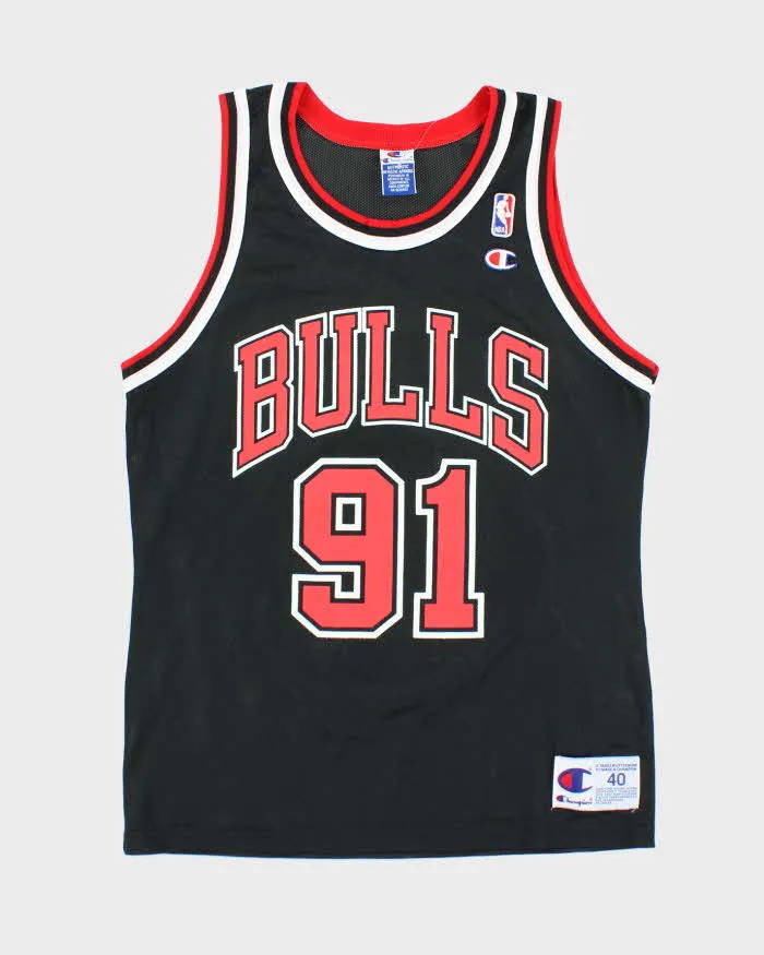 Vintage Champion Chicago Bulls Basketball NBA Jersey - L sold by Rokit