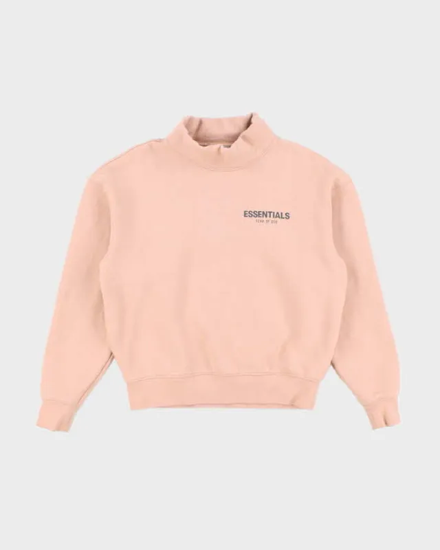 Essentials Small Logo High Neck Sweatshirt - M sold by Rokit