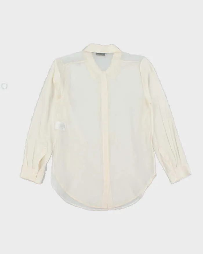Sandro Sheer Silk Blouse - M sold by Rokit product image thumbnail 2