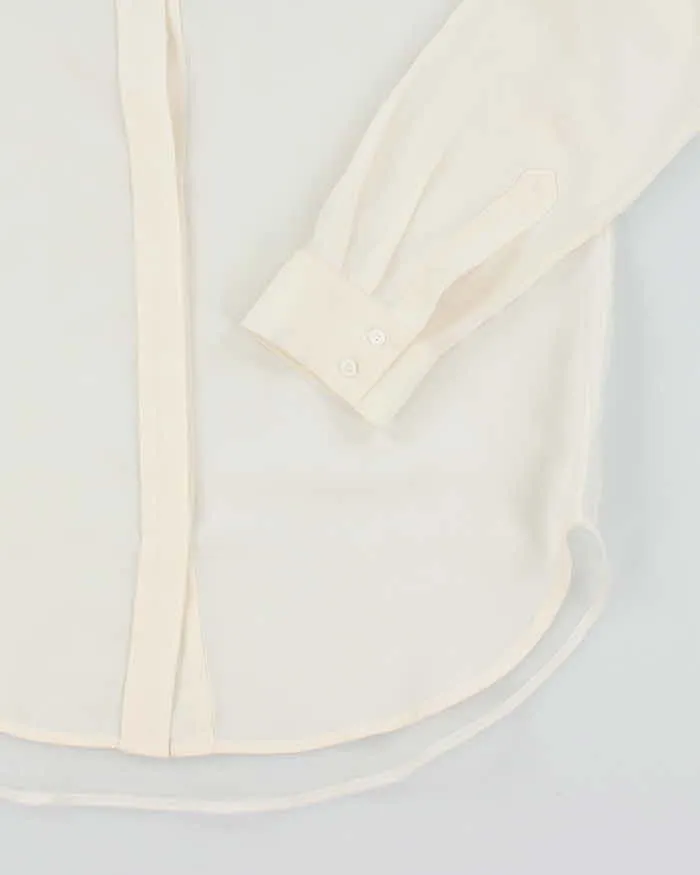 Sandro Sheer Silk Blouse - M sold by Rokit product image thumbnail 4