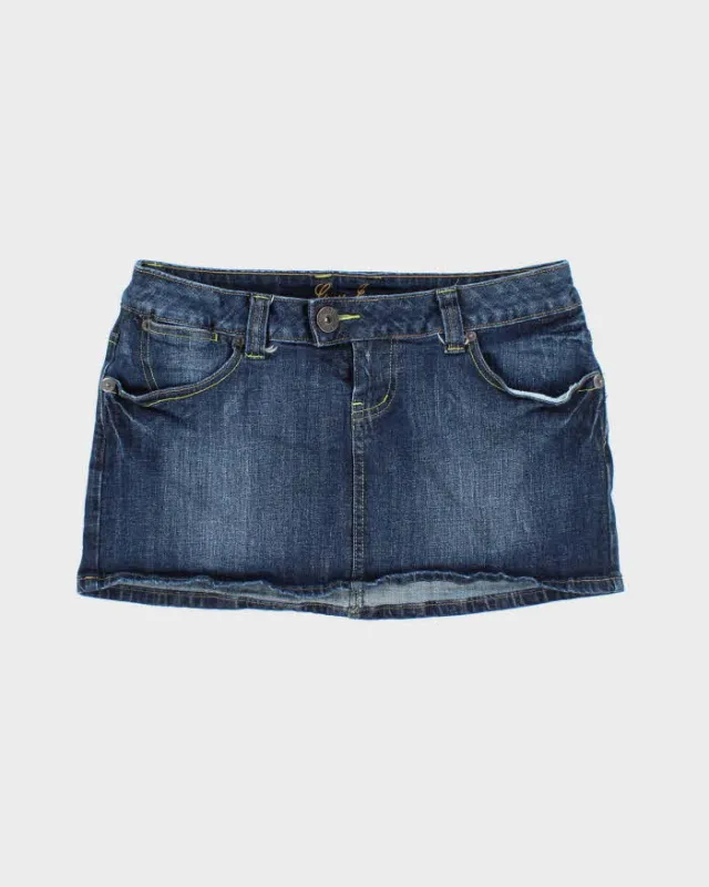 Vintage Y2k 00s Guess Denim Mini Skirt - S sold by Rokit