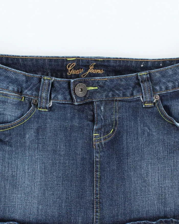 Vintage Y2k 00s Guess Denim Mini Skirt - S sold by Rokit product image thumbnail 3