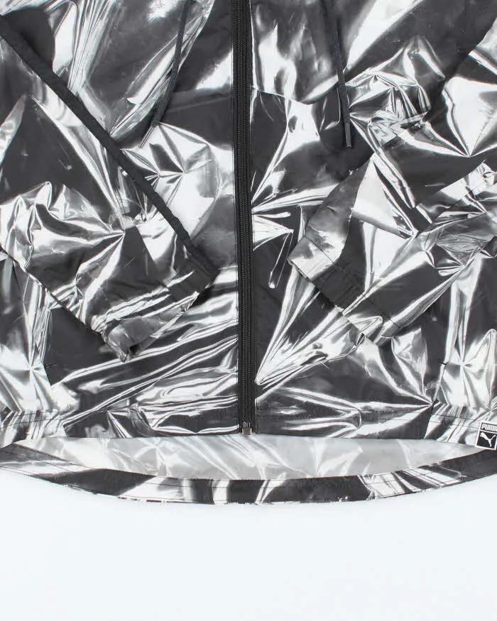 Vintage Y2K Puma Marbled Pattered Lightweight Anorak - XS sold by Rokit product image thumbnail 4