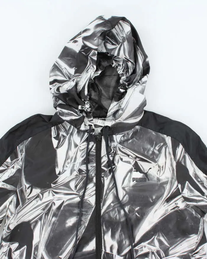 Vintage Y2K Puma Marbled Pattered Lightweight Anorak - XS sold by Rokit product image thumbnail 3