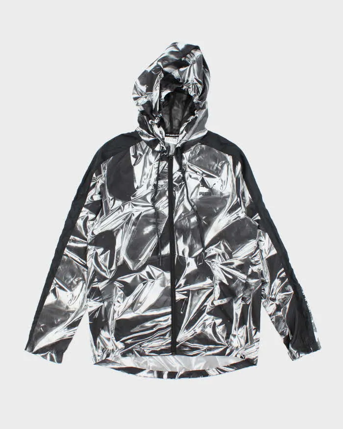 Vintage Y2K Puma Marbled Pattered Lightweight Anorak - XS sold by Rokit