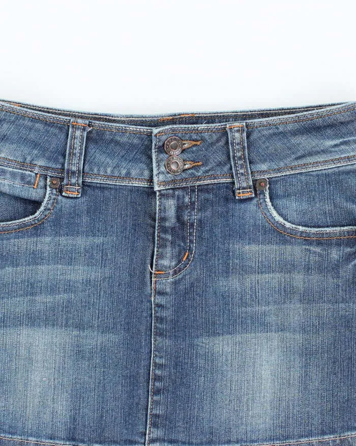Vintage Y2k 00s Guess Denim Mini Skirt - XS sold by Rokit product image thumbnail 3