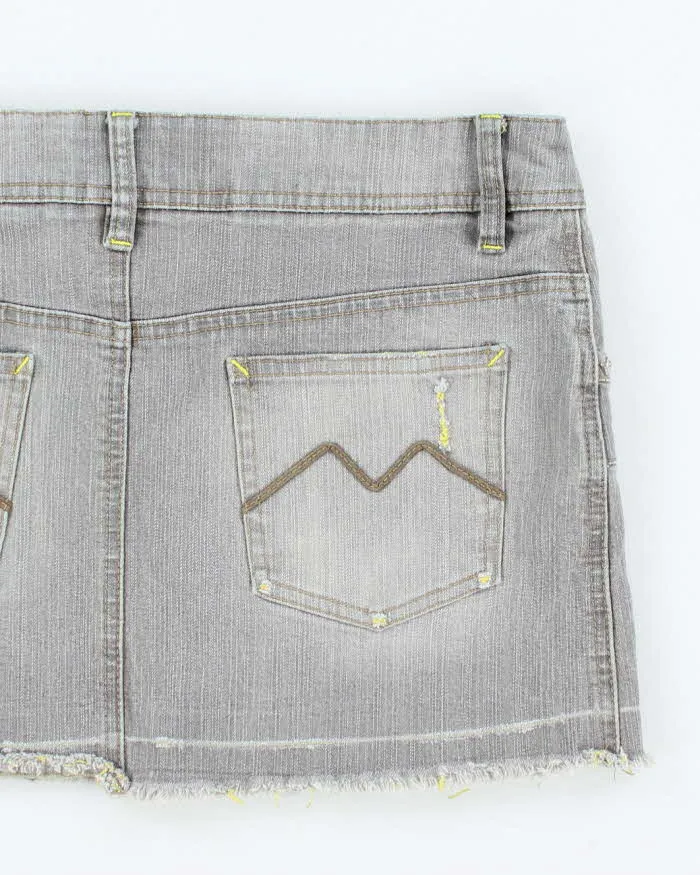 Vintage Y2k 00s Duchesse Denim Mini Skirt - S sold by Rokit product image thumbnail 4