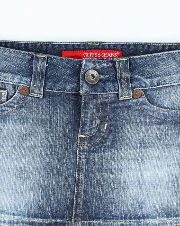 Vintage Y2k 00s Guess Denim Mini Skirt - S sold by Rokit product image thumbnail 3