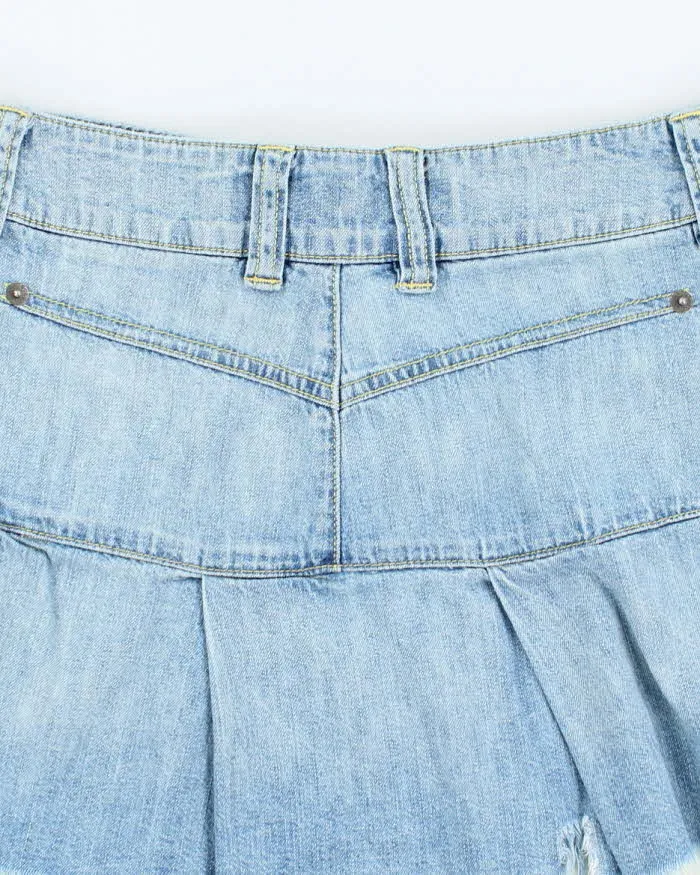 Vintage Y2k 00s Guess Denim Mini Skirt - XS sold by Rokit product image thumbnail 4