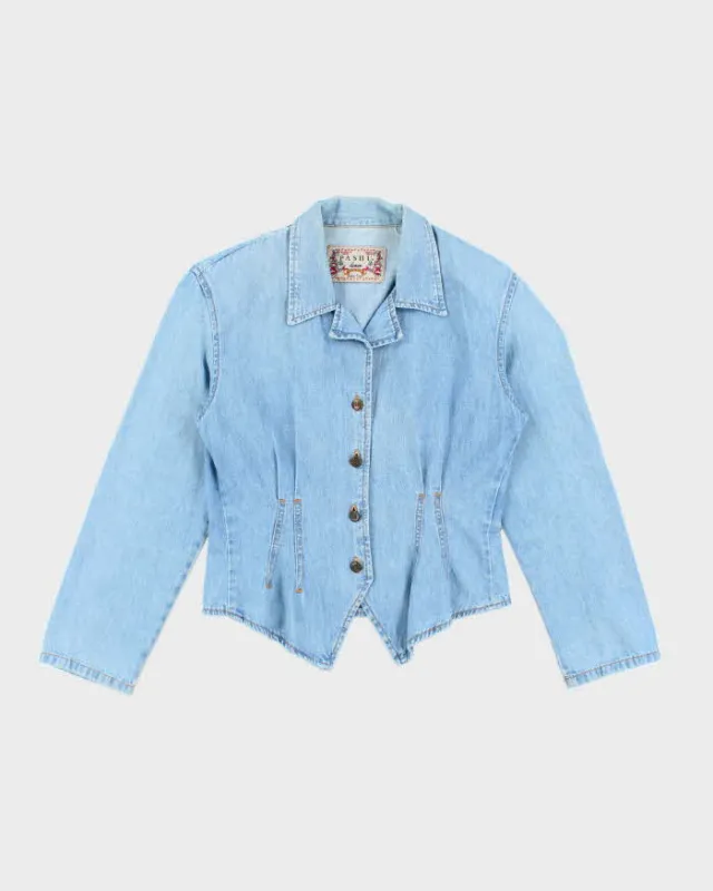 Vintage Pashu Denim Blouse - M sold by Rokit