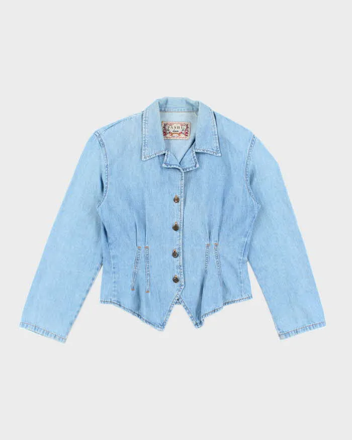 Vintage Pashu Denim Blouse - M sold by Rokit