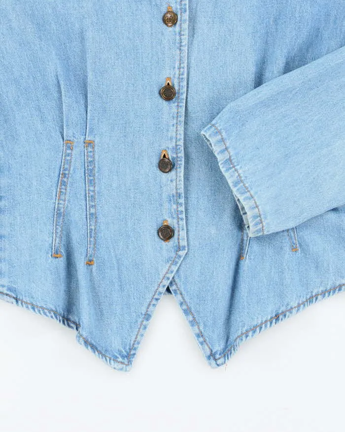 Vintage Pashu Denim Blouse - M sold by Rokit product image thumbnail 4