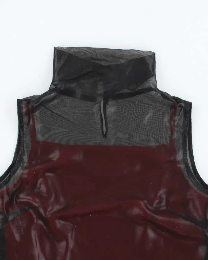 Vintage 90s Bosch Mesh Built-in Cami Top - M sold by Rokit product image thumbnail 3