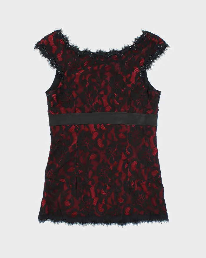 Vintage 00s Le Chateau Beaded Top - S sold by Rokit product image thumbnail 2