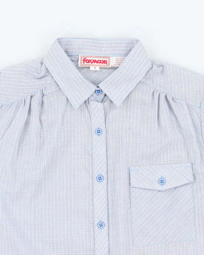 Vintage 80s Foxmoor Checked Shirt - M sold by Rokit product image thumbnail 3