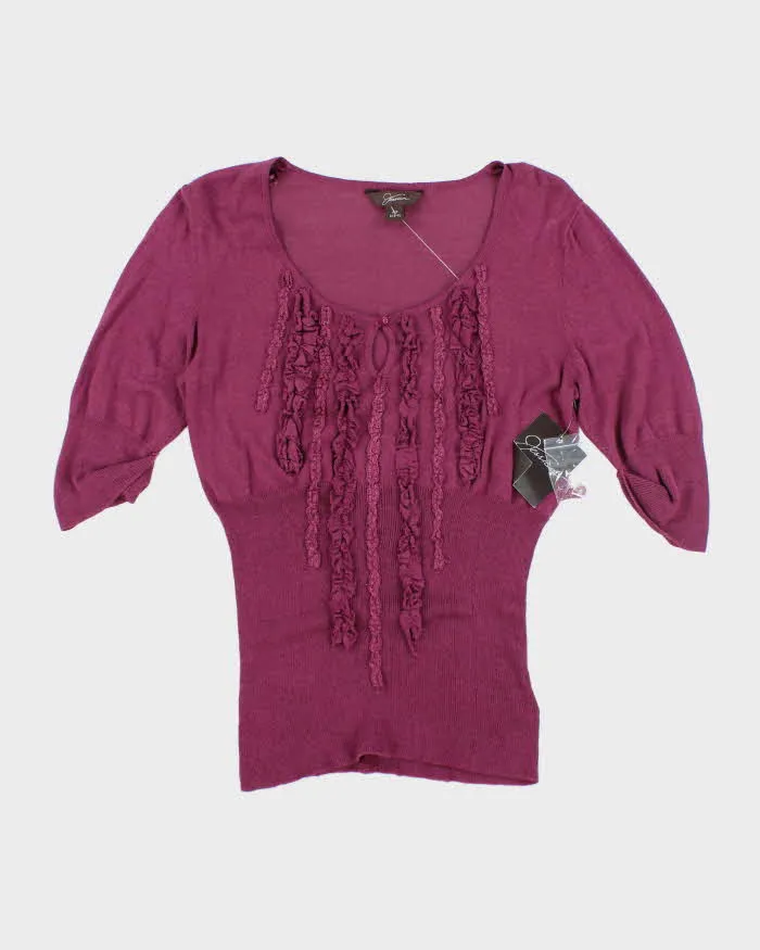 Deadstock Vintage Y2k 00s Jessica Knit Jumper - S sold by Rokit