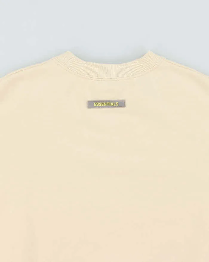 Vintage Essentials Spell Out Boxy Fit Sweatshirt - M sold by Rokit product image thumbnail 4