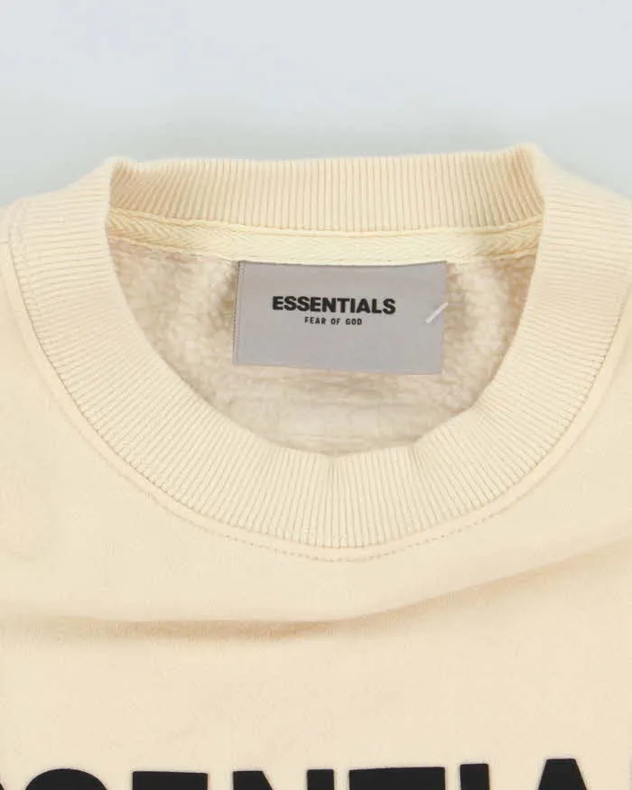 Vintage Essentials Spell Out Boxy Fit Sweatshirt - M sold by Rokit product image thumbnail 5