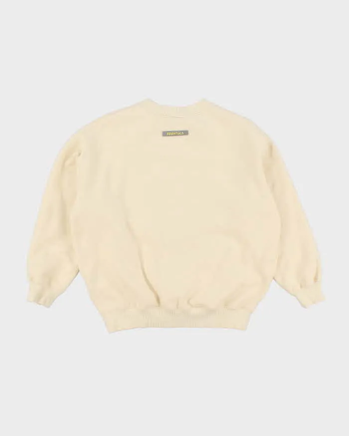 Vintage Essentials Spell Out Boxy Fit Sweatshirt - M sold by Rokit product image thumbnail 2