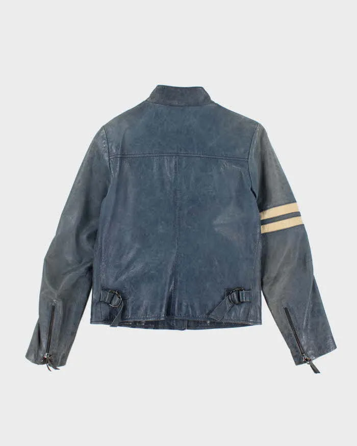 Vintage Y2k 00s Dolce & Gabbana Leather Jacket - S sold by Rokit product image thumbnail 2