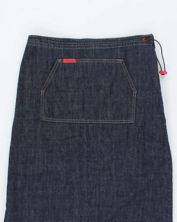 Vintage Y2k 00s Mavi Jeans Kangaroo Pocket Denim Skirt - XS sold by Rokit product image thumbnail 3