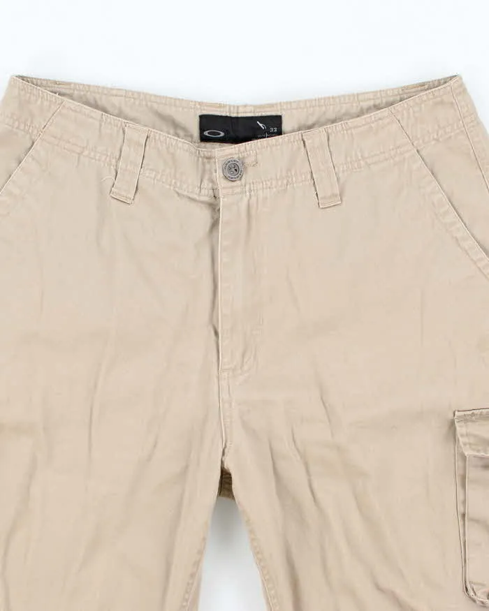 Vintage Oakley Embroidered Wide Leg Cargo Shorts - W32 L10 sold by Rokit product image thumbnail 3