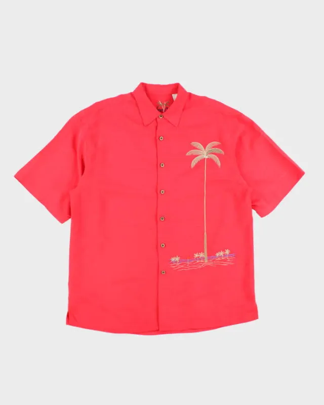 Vintage Bamboo Cay Embroidered Hawaiian Shirt - L sold by Rokit