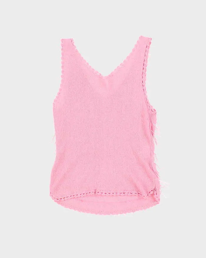 Vintage 90s Beaded Knit Cami - XS sold by Rokit product image thumbnail 2