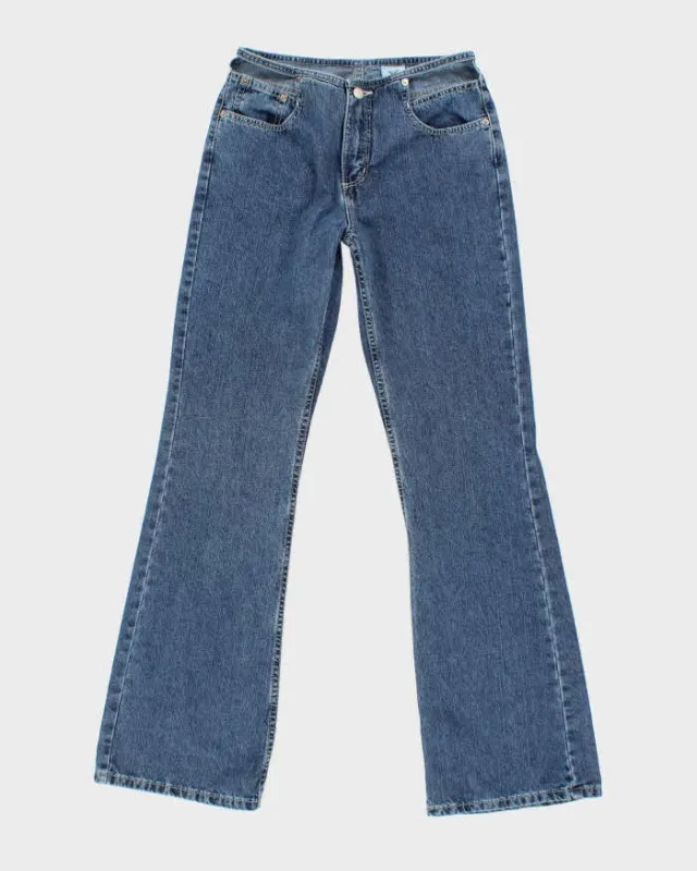Vintage Y2k 00s X Manager Cut-out Bootcut Jeans - W28 L32 sold by Rokit