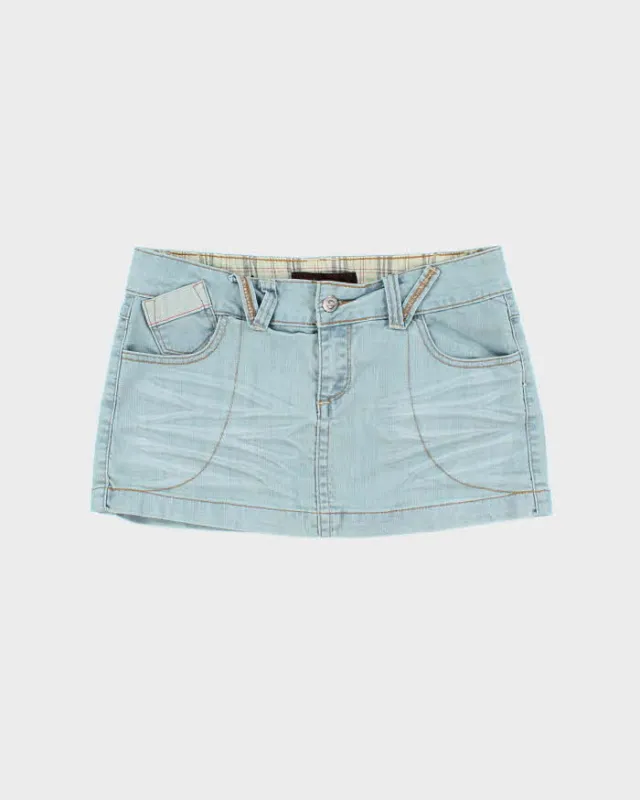 Vintage Y2k 00s UB Jeans Denim Mini Skirt - S sold by Rokit