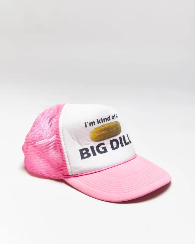 Vintage I'm Kind Of A Big Dill Trucker Hat- OS sold by Rokit