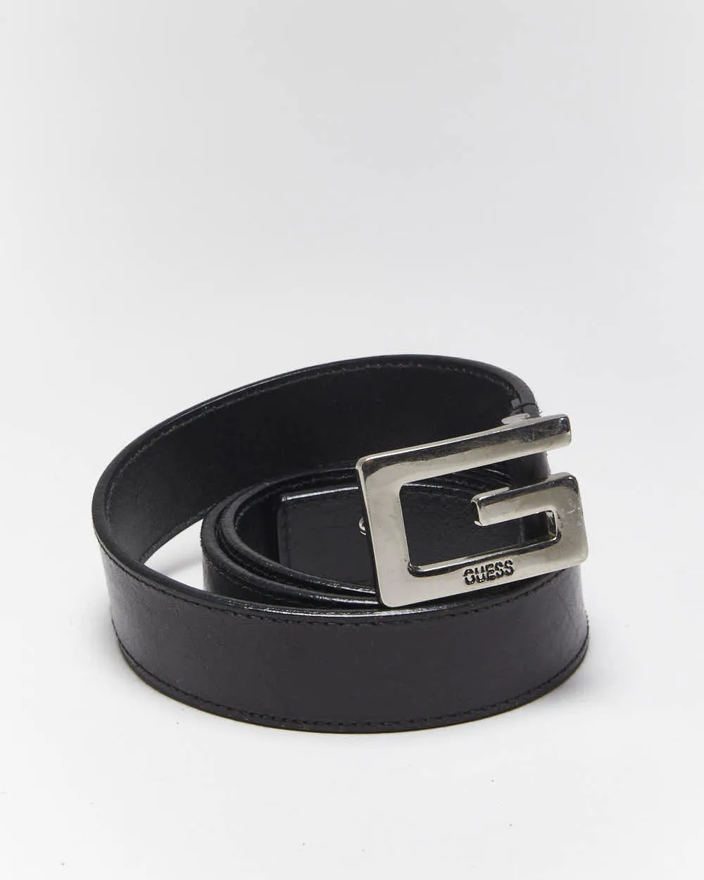 Vintage Guess Leather Belt - W29-W33 sold by Rokit