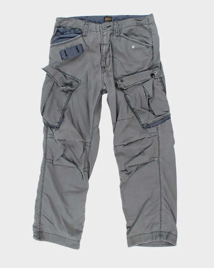 Vintage Y2K G-Star Raw Wrap Seam Slim Cargo Trousers - W34 L26 sold by Rokit
