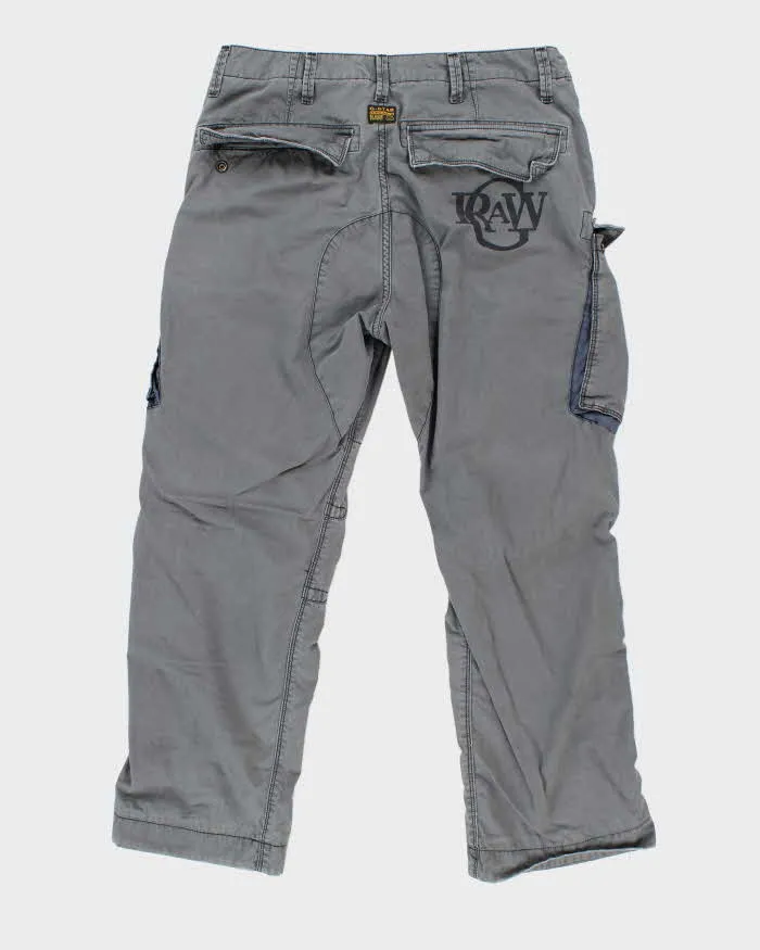 Vintage Y2K G-Star Raw Wrap Seam Slim Cargo Trousers - W34 L26 sold by Rokit product image thumbnail 2