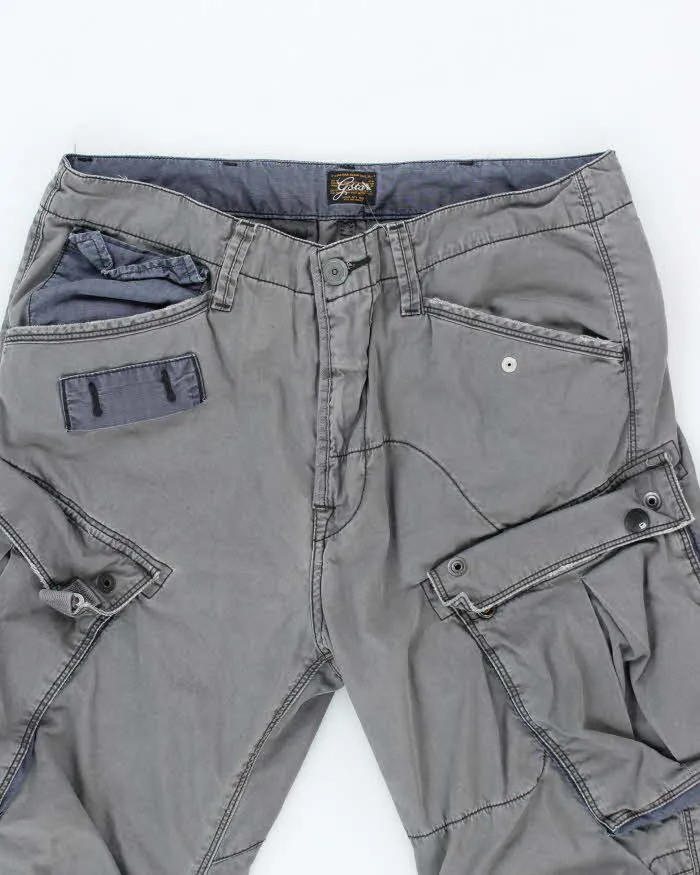 Vintage Y2K G-Star Raw Wrap Seam Slim Cargo Trousers - W34 L26 sold by Rokit product image thumbnail 3