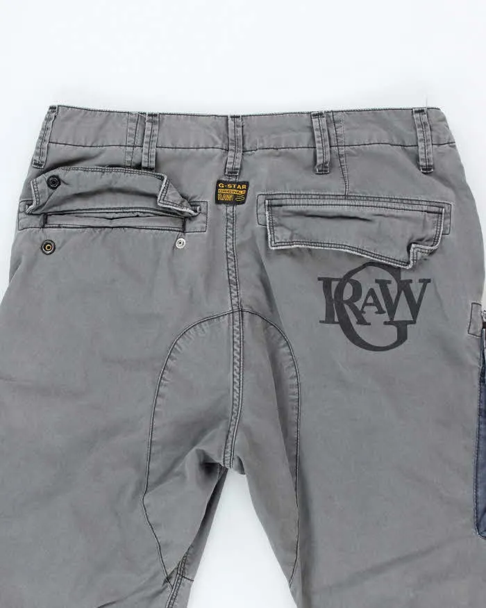 Vintage Y2K G-Star Raw Wrap Seam Slim Cargo Trousers - W34 L26 sold by Rokit product image thumbnail 4