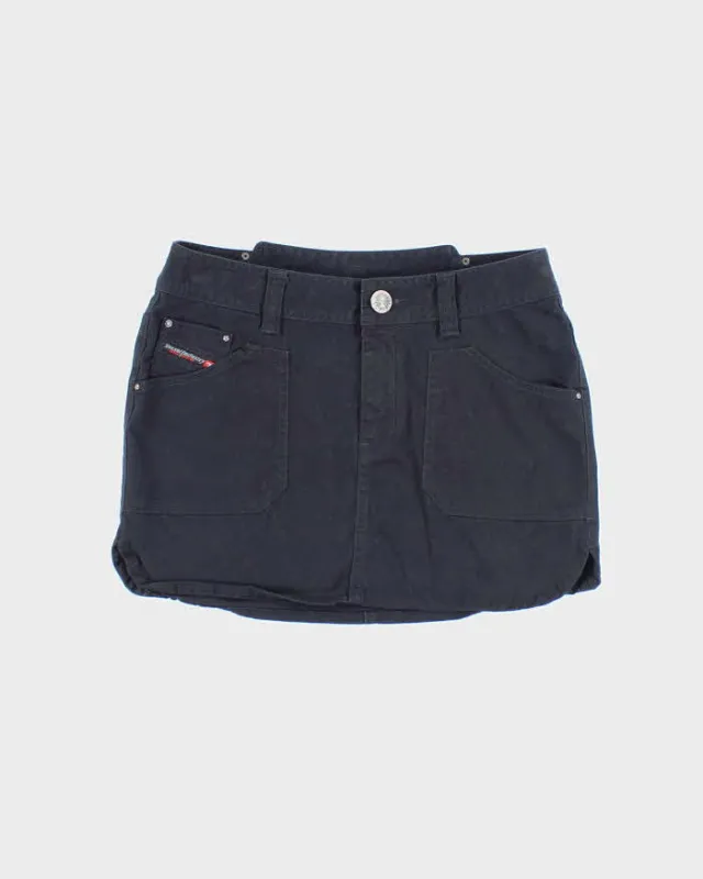 Vintage Y2k 00s Diesel Mini Skirt - XS sold by Rokit
