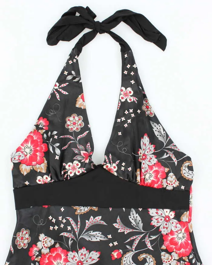 Vintage Y2k 00s Suzy Satin Halter Neck Top - M sold by Rokit product image thumbnail 3