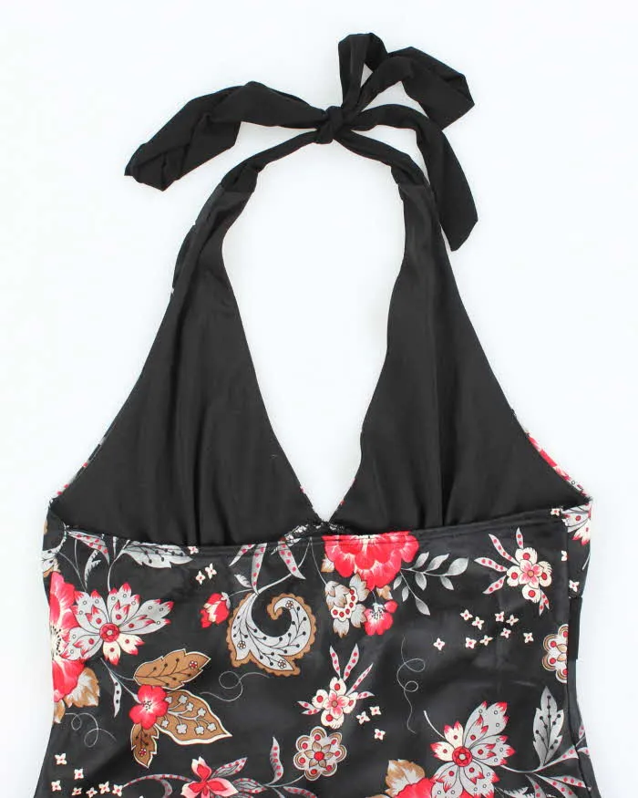 Vintage Y2k 00s Suzy Satin Halter Neck Top - M sold by Rokit product image thumbnail 4