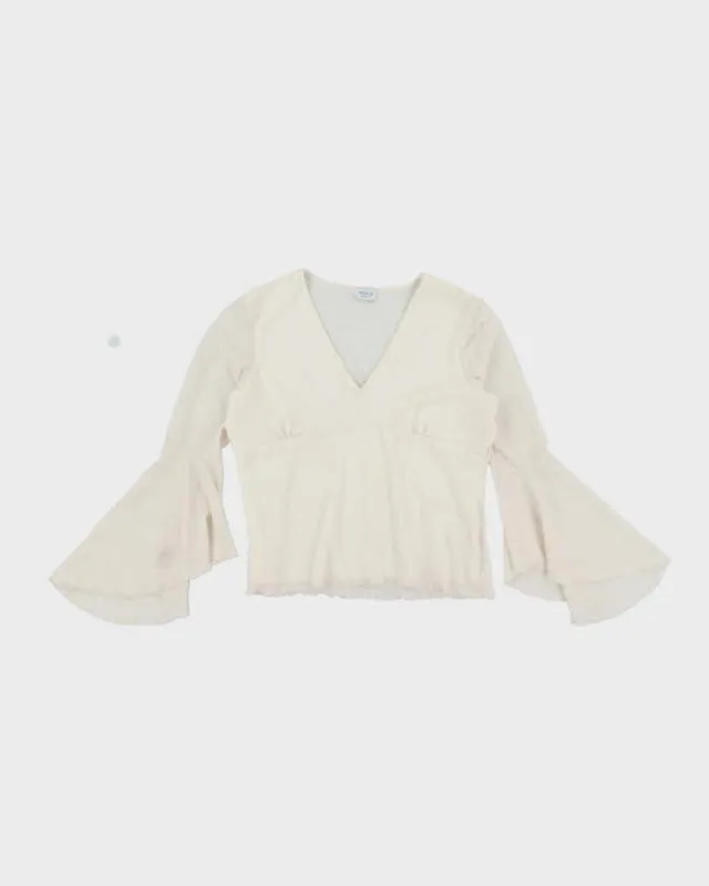 Vintage Y2k 00s Rickis Bell Sleeve Top - XL sold by Rokit