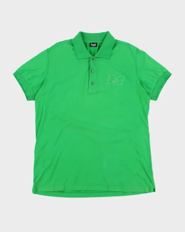 Vintage Dolce & Gabbana Polo Shirt - L sold by Rokit
