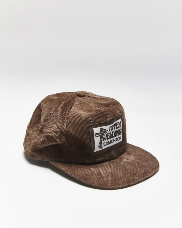 Vintage Totem Welding Corduroy Cap - OS sold by Rokit