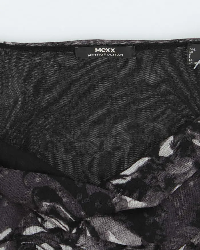 Vintage Y2k 00s Mexx Ruched Cowl Neck Top - S sold by Rokit product image thumbnail 5