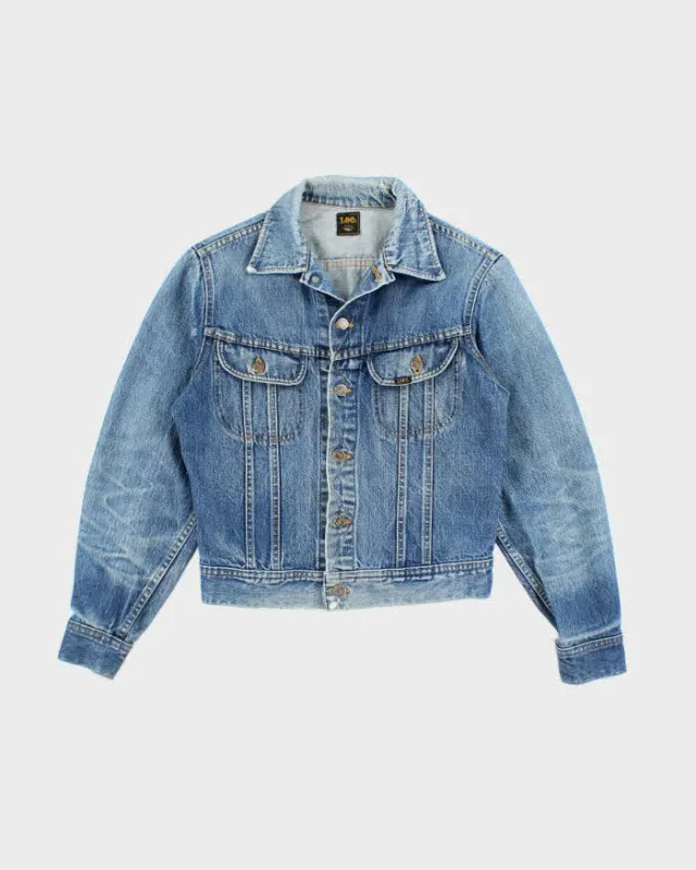 Vintage 80s Lee Button Up Denim Jacket - S sold by Rokit