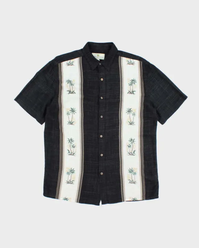 Vintage 2000s Island Shores Palm Tree Hawaiian Shirt - M sold by Rokit