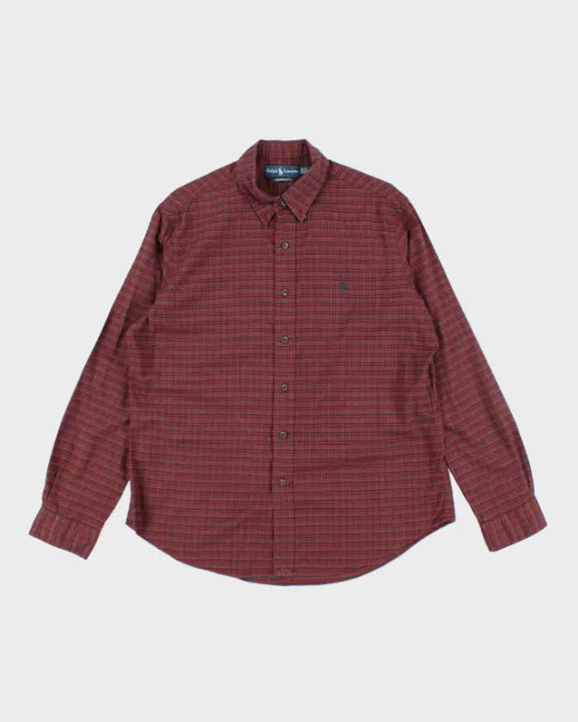 Ralph Lauren Checked Long Sleeve Shirt - L sold by Rokit